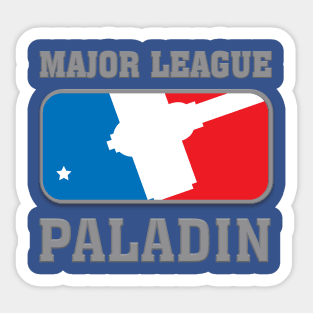 Major League Paladin Sticker